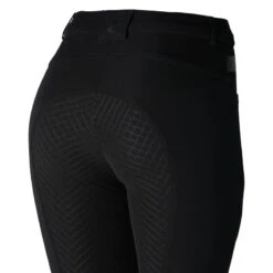 Horze Women's Sadie Silicone Full Seat Breeches - Black -Ovation Sale Shop 452932 800 800