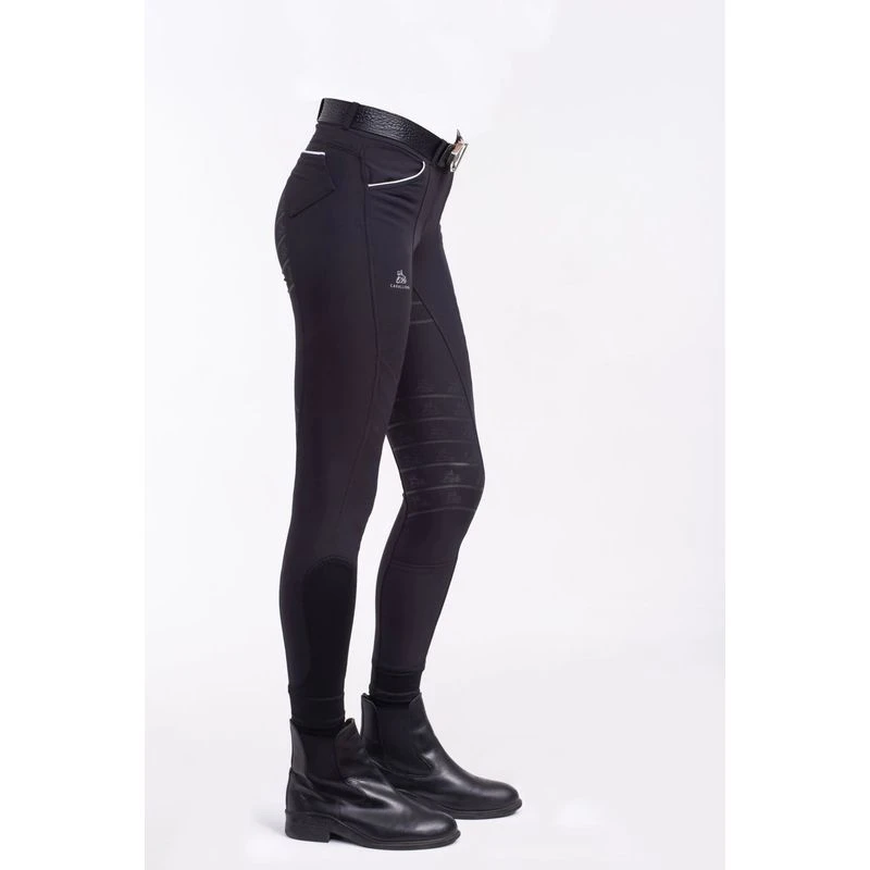 Cavalliera Women's Royal Ride Full Seat Breeches - Black 2 Cavalliera Women's Royal Ride Full Seat Breeches - Black - Image 2