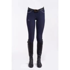 Cavalliera Women's Royal Ride Full Seat Breeches - Navy Blue