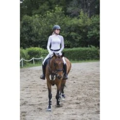 Cavalliera Women's Modern Dame Long Sleeve Show Shirt - White/White/Navy Blue 7 Cavalliera Women's Modern Dame Long Sleeve Show Shirt - White/White/Navy Blue -Ovation Sale Shop 456837 800 800