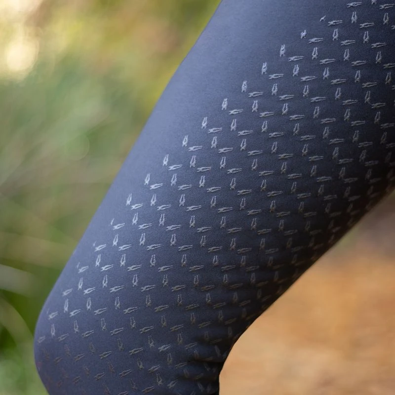 Irideon Women's Thermasoft Full Seat Breeches - Denim Heather 2 Irideon Women's Thermasoft Full Seat Breeches - Denim Heather - Image 2