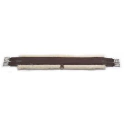 Shires Fleece Lined Girth - Brown