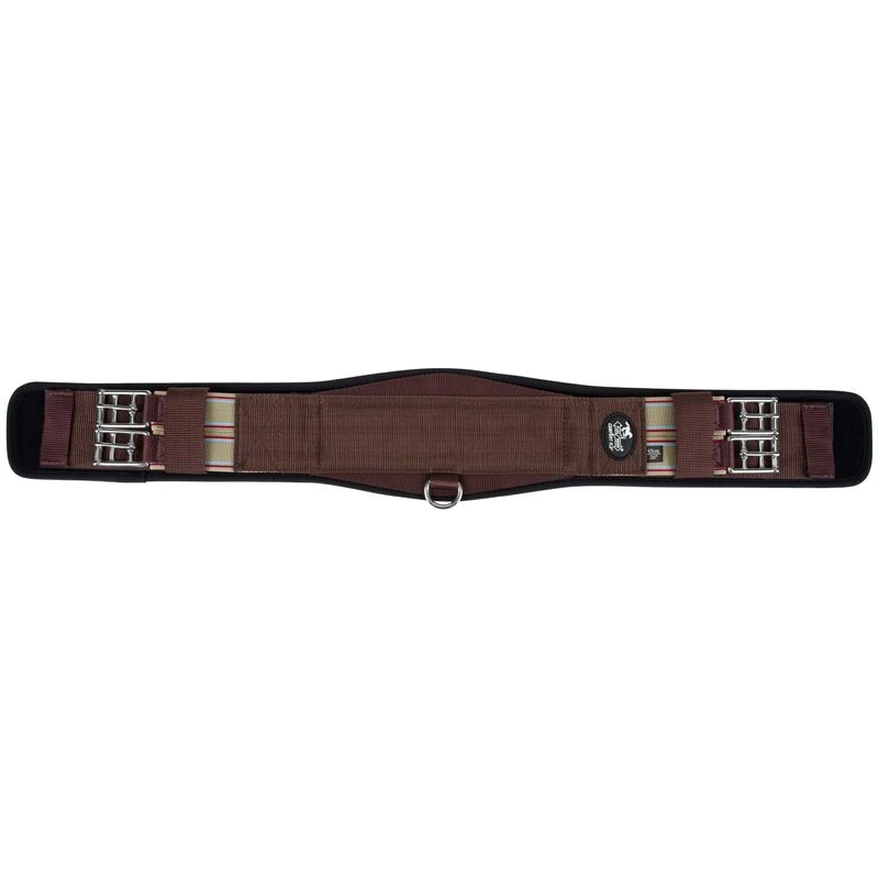 Flex Rider Comfort Flo No-Slip Neoprene Monoflap Girth - Chocolate 1 Flex Rider Comfort Flo No-Slip Neoprene Monoflap Girth - Chocolate