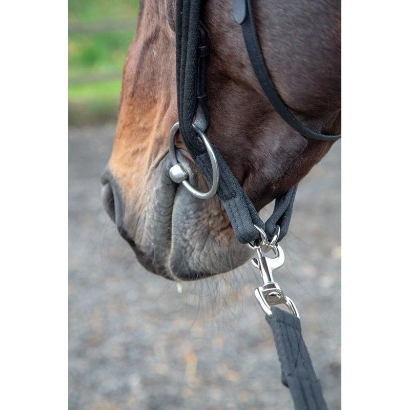 Shires Lunging Adapter - Black 2 Shires Lunging Adapter - Black - Image 2
