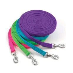Shires Soft Feel 26ft Lunge Line - Green