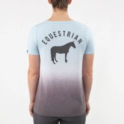 Irideon Women's Dip Dye Equestrian Swing Tee - Energy Blue 7 Irideon Women's Dip Dye Equestrian Swing Tee - Energy Blue -Ovation Sale Shop 481838 800 800