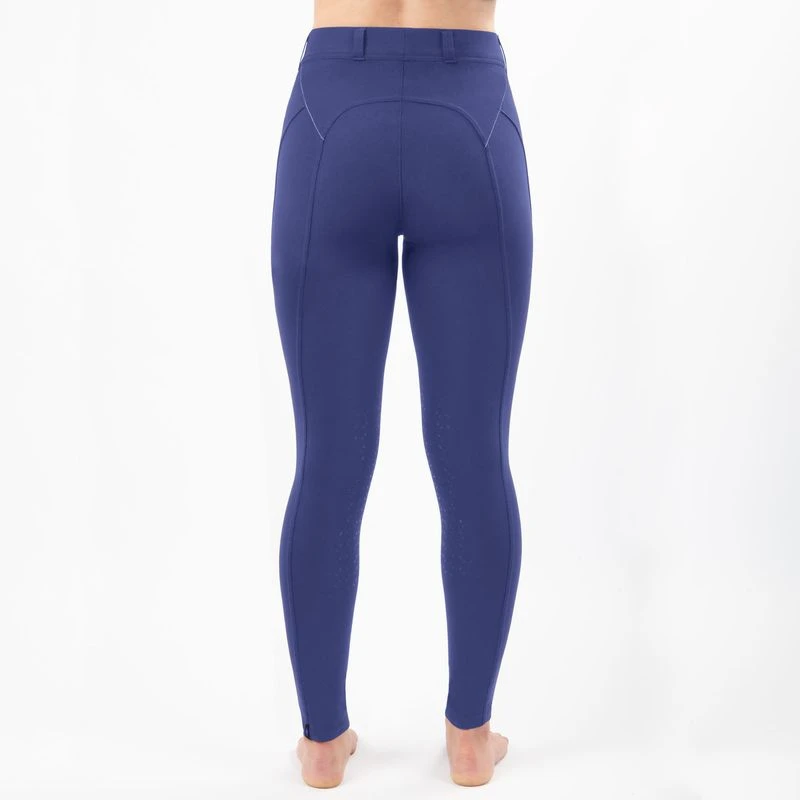 Irideon Women's Issential Capriole Knee Patch Tights - Deep Lavender 4 Irideon Women's Issential Capriole Knee Patch Tights - Deep Lavender - Image 4
