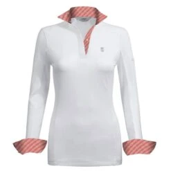 Tredstep Women's Symphony Paris Long Sleeve Competition Shirt - Coral Haze