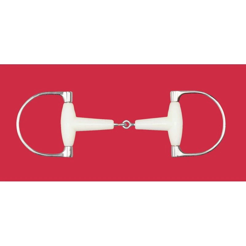 Happy Mouth Bits Jointed King Dee - Stainless Steel 1 Happy Mouth Bits Jointed King Dee - Stainless Steel