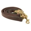 Perri's Padded Leather Lead W/Chain - Havana/Brown/Brass -Ovation Sale Shop 500356 800 800