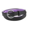 Perri's Padded Leather Belt - Black/Purple -Ovation Sale Shop 502929 800 800