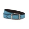 Perri's 2-in-1 Leather Suede Reversible Belt - Havana/Turquoise -Ovation Sale Shop 502946 800 800