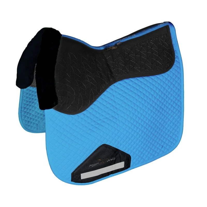 Shires ARMA Fusion Dressage Saddle Pad - Ocean Blue 1 Shires ARMA Fusion Dressage Saddle Pad - Ocean Blue