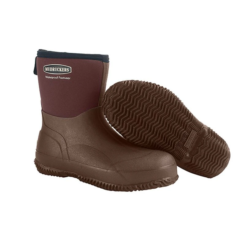 Mudruckers Waterproof Mid Boot - Brown 1 Mudruckers Waterproof Mid Boot - Brown