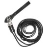 Horze Sparta Nylon/Leather Draw Reins - Black -Ovation Sale Shop 505492 800 800