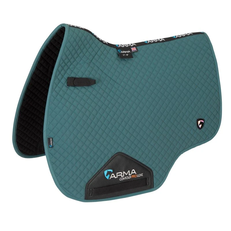 Shires ARMA Luxe Saddle Pad - Dark Green 1 Shires ARMA Luxe Saddle Pad - Dark Green