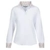 Ovation Kids' Ellie Quarter Snap Show Shirt - White/Confetti Dots -Ovation Sale Shop 516643 800 800