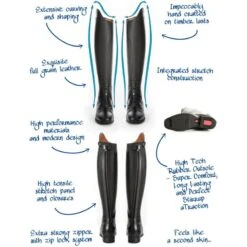 Tredstep Vasari Field Boot - Black -Ovation Sale Shop 522607 800 800