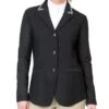 Ovation Women's Signature AirFlex Coat W/Contrast Collar - Black/Grey -Ovation Sale Shop 529523 800 800