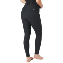 Horze Women's Andrea Slimming Knee Patch Breeches - Dark Navy -Ovation Sale Shop 530102 800 800