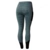 Horze Women's Selena Sporty Riding Tights W/Mesh Lower Leg - Light Blue/Montauk Navy -Ovation Sale Shop 531054 800 800