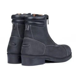 Horze Kids' Blake Front Zip Paddock Boots - Black -Ovation Sale Shop 532820 800 800