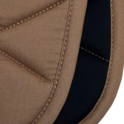 B Vertigo Laurel Dressage Saddle Pad - Tiger's Eye Brown -Ovation Sale Shop 532987 800 800