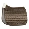 Horze Houston Fleece Wither Dressage Saddle Pad - Bison Dark Brown -Ovation Sale Shop 533239 800 800