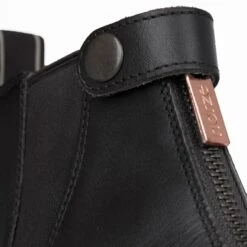Horze Women's Rose Front Zip Paddock Boots - Black -Ovation Sale Shop 533626 800 800