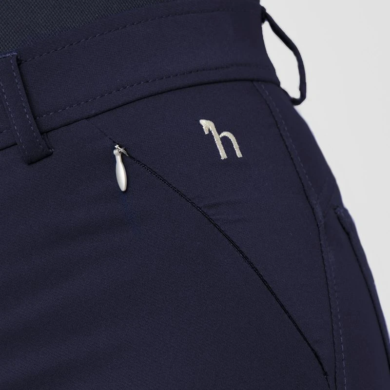 Horze Women's Kaitlin Full Seat Breeches - Peacoat Dark Blue 2 Horze Women's Kaitlin Full Seat Breeches - Peacoat Dark Blue - Image 2