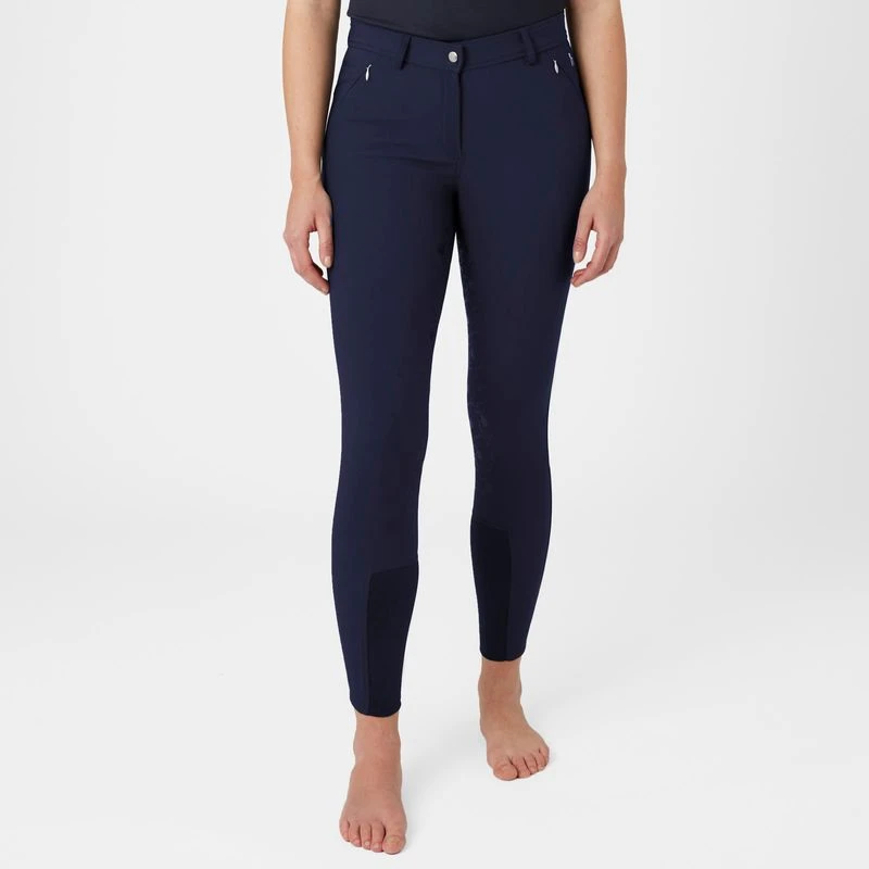 Horze Women's Kaitlin Full Seat Breeches - Peacoat Dark Blue 5 Horze Women's Kaitlin Full Seat Breeches - Peacoat Dark Blue - Image 5