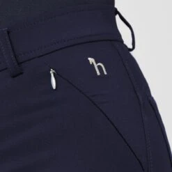 Horze Women's Kaitlin Knee Patch Breeches - Peacoat Dark Blue -Ovation Sale Shop 543007 800 800