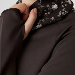 Horze Women's Kaitlin Turtleneck Sweater W/ Flower Design - After Dark Brown -Ovation Sale Shop 544264 800 800