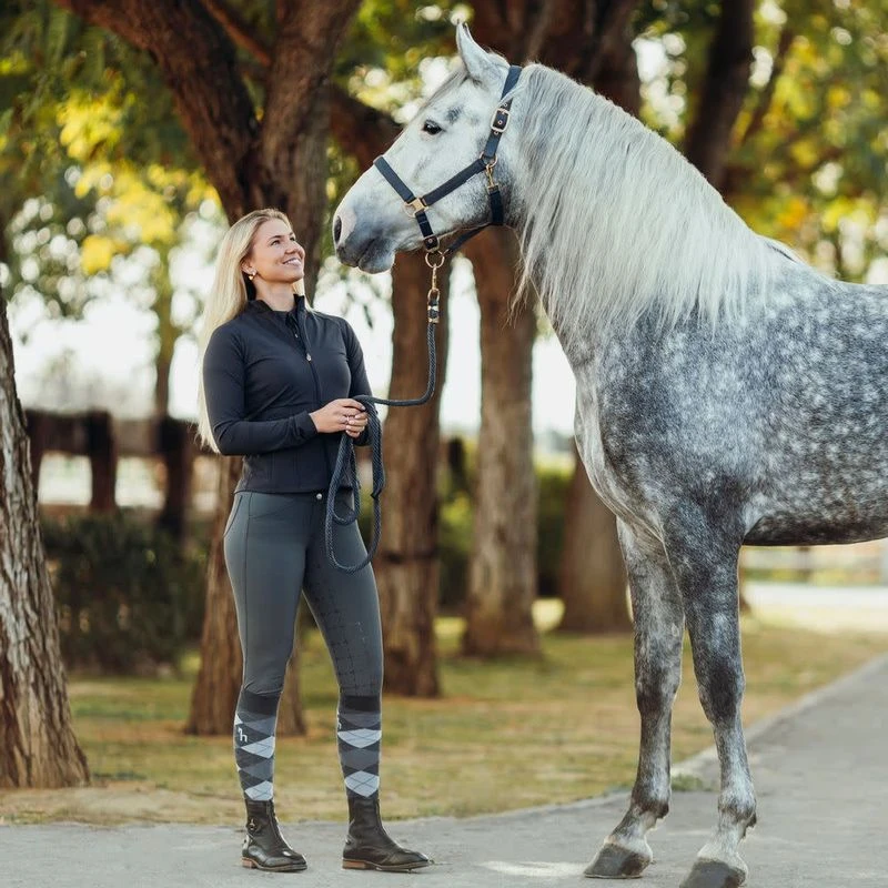 Horze Women's Ciandra UV Pro Technical Training Jacket - Charcoal Grey 7 Horze Women's Ciandra UV Pro Technical Training Jacket - Charcoal Grey - Image 7