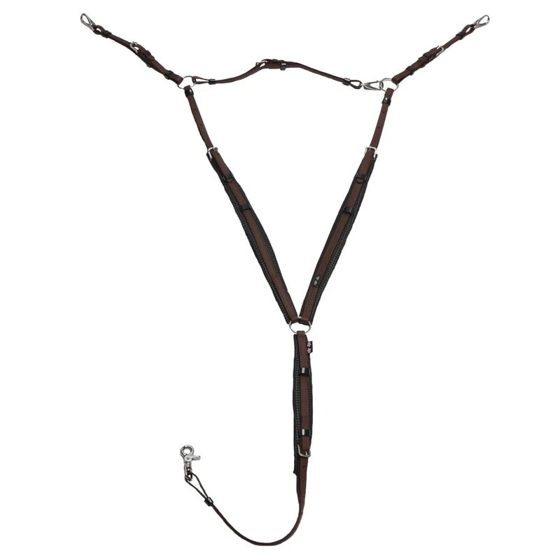 Zilco Deluxe Endurance Breastplate - Brown 1 Zilco Deluxe Endurance Breastplate - Brown