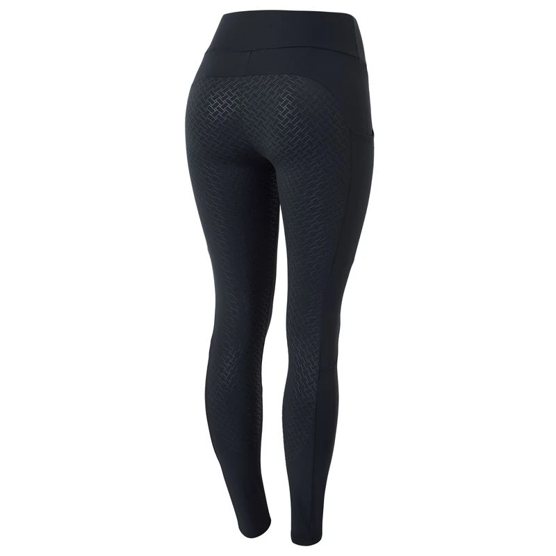 Horze Women's Ginny Full Seat Tights - Dark Navy 1 Horze Women's Ginny Full Seat Tights - Dark Navy