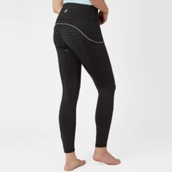 Horze Women's Nicki Breathable Technical Full Seat Tights - Black -Ovation Sale Shop 548222 800 800