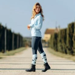 Horze Women's Nicki Breathable Technical Knee Patch Tights - Obscure Night Dark Blue 9 Horze Women's Nicki Breathable Technical Knee Patch Tights - Obscure Night Dark Blue -Ovation Sale Shop 548254 800 800