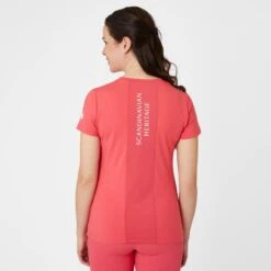 Horze Women's Lily Technical T-Shirt - Rouge Red -Ovation Sale Shop 548926 800 800