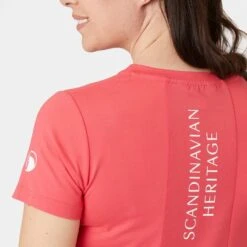 Horze Women's Lily Technical T-Shirt - Rouge Red -Ovation Sale Shop 548927 800 800