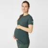 Horze Women's Lily Maternity Technical T-Shirt - Cilantro Green -Ovation Sale Shop 549283 800 800