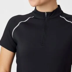 B Vertigo Women's Adara Cool Tech Training Shirt - Dark Navy -Ovation Sale Shop 549317 800 800