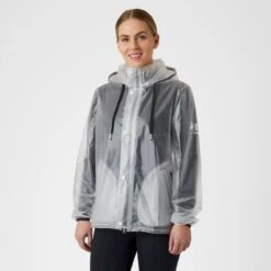 B Vertigo Women's Remi Transparent Rain Coat - Dark Navy Trim -Ovation Sale Shop 549501 800 800