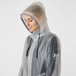 B Vertigo Women's Remi Transparent Rain Coat - Dark Navy Trim -Ovation Sale Shop 549502 800 800