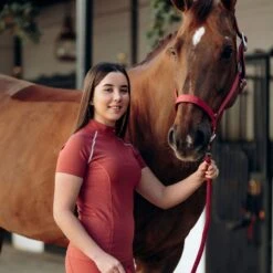 B Vertigo Kids' Adara Cool Tech Training Shirt - Mineral Red -Ovation Sale Shop 549549 800 800