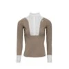 Alessandro Albanese Women's Vilamora Long Sleeve Zip Competition Shirt - Tan -Ovation Sale Shop 549923 800 800