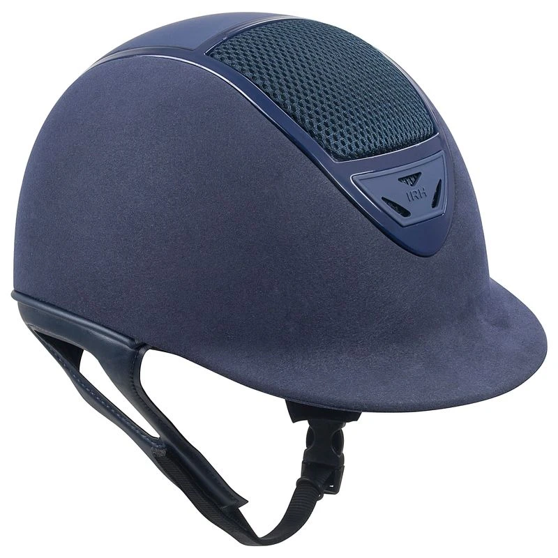 IRH IR4G XLT Helmet - Navy Amara Suede/Gloss Navy Frame 1 IRH IR4G XLT Helmet - Navy Amara Suede/Gloss Navy Frame