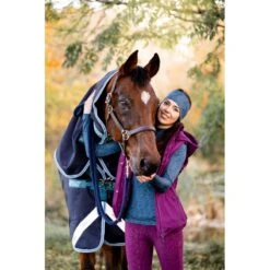 Horseware Equi Eco Technical Gilet - Beetroot Purple -Ovation Sale Shop 555920 800 800