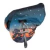 Shires Print Waterproof Ride On Saddle Cover - Winter Sunset -Ovation Sale Shop 558074 800 800