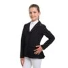 Cavalliera Kids' I Love Crystals Show Jacket - Black/Rose Gold
